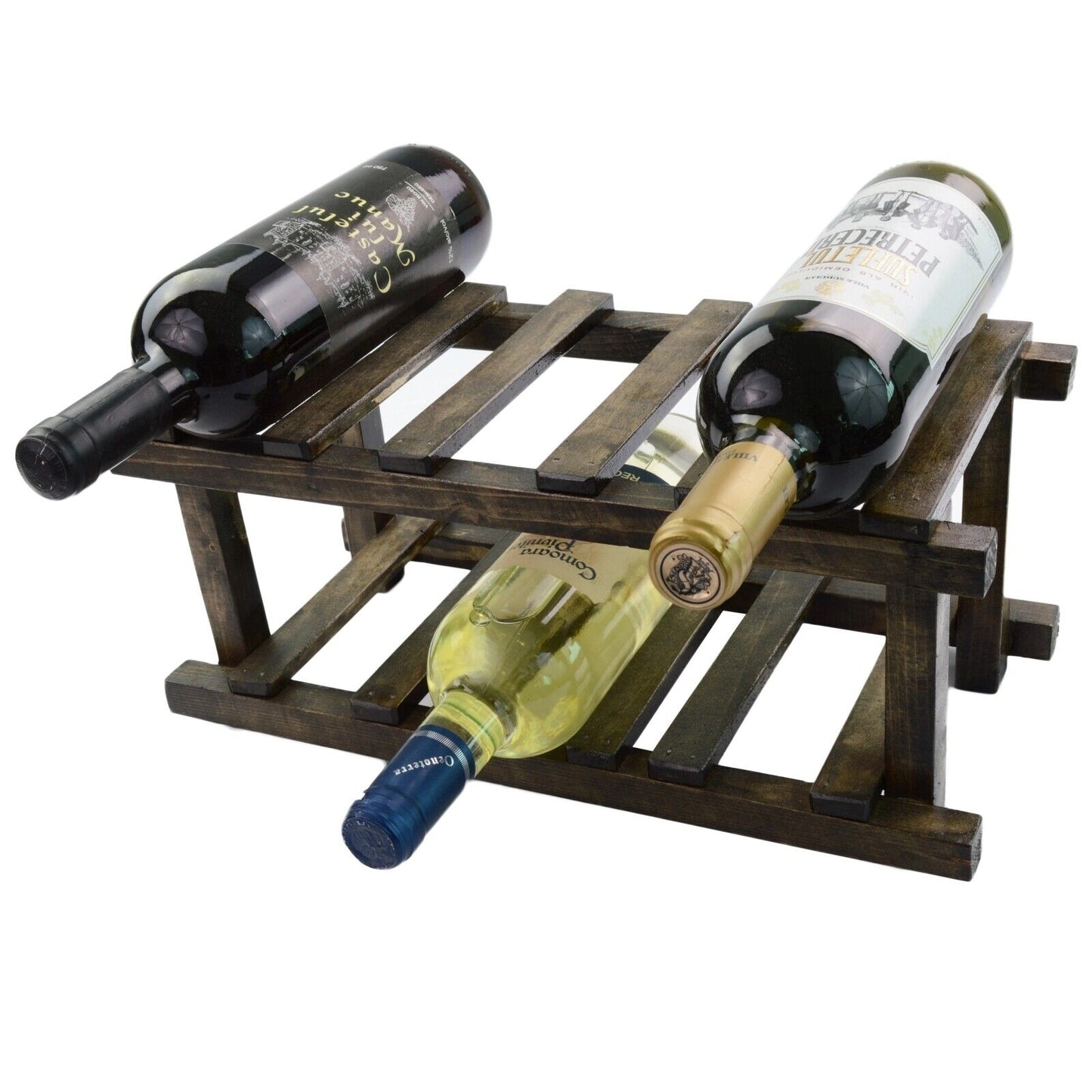100% Solid Wood Wine Rack/ Home Grape Wine Holder Shelf Cabinet/Bottle Rack
