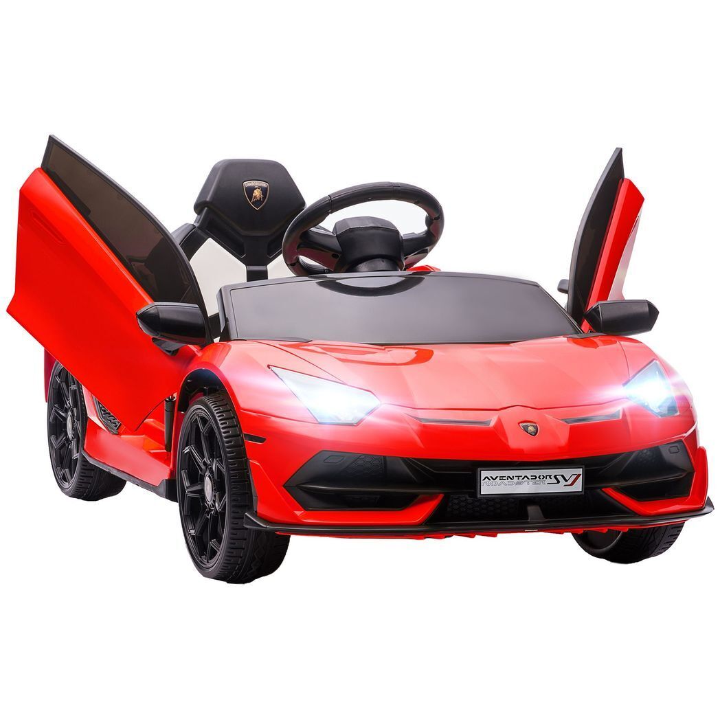 Lamborghini Veneno Licensed Electric Ride-on Car w/ Remote- Gree /Yellow/ Red