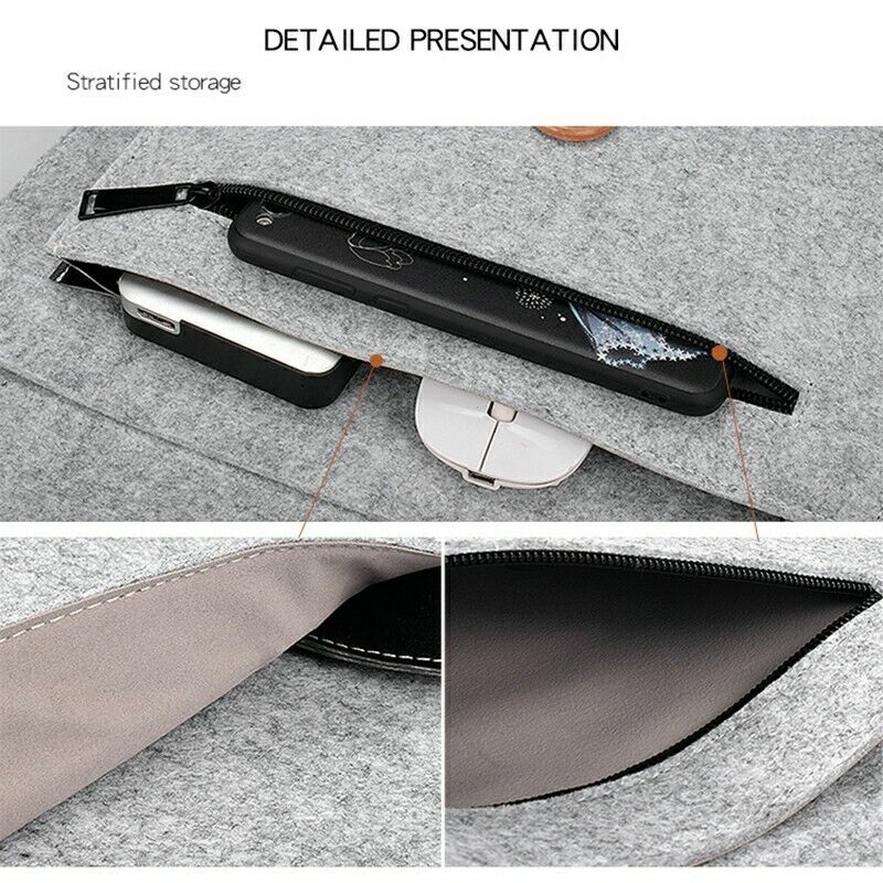 15.4Inch MacBook Pro/Ipad Tablet Laptop Protective Felt Case Sleeve Cover Pouch