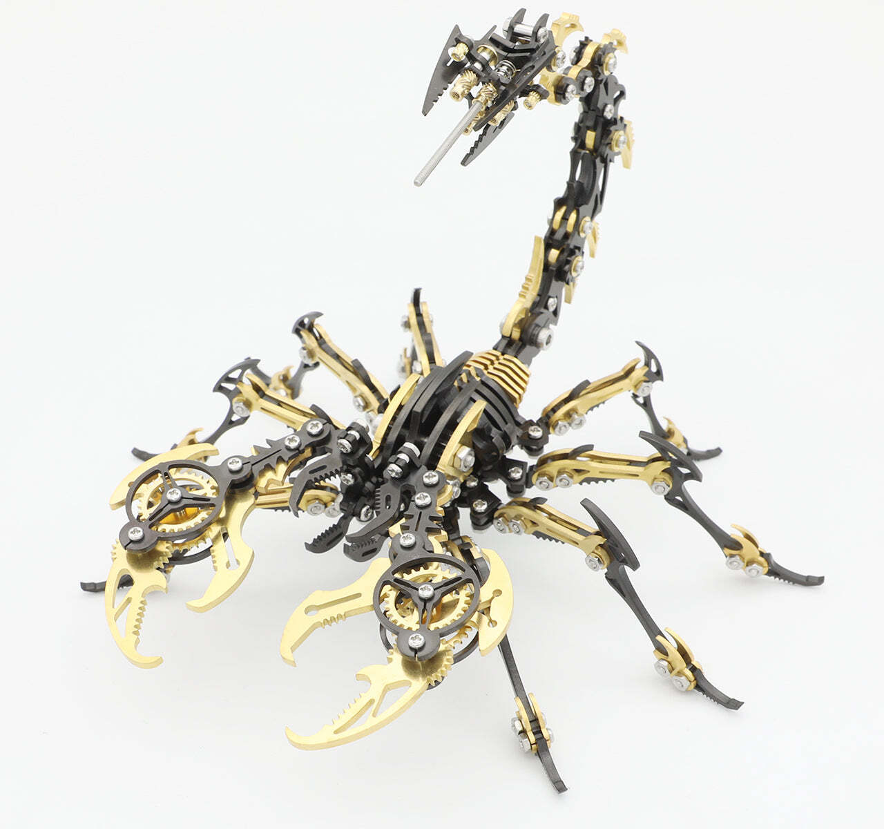 3D Puzzle Scorpion Steampunk Mechanical Creature Assembly Model Kit Adult Gifts