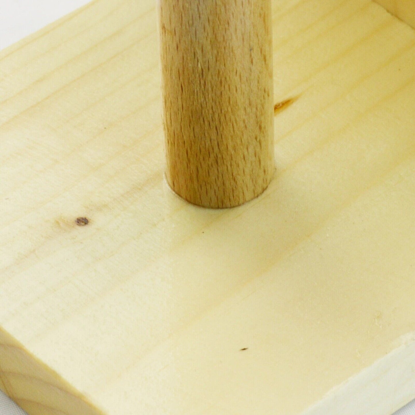 Wooden Toilet Loo Roll Holder Tissue Storage Wall Mounted Unique Accessory