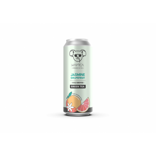 Organic Cold Brew Ice Tea Infusion Tropical Flavours 12 Pack of 330ml Cans