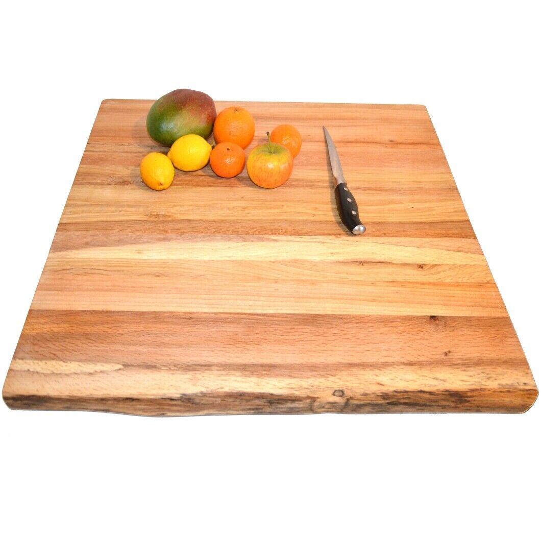 Xlarge Butcher Chopping Board Solid Oak Wood Handmade Kitchen Preparation