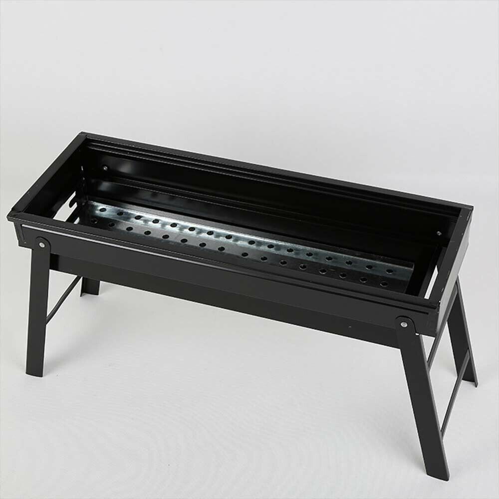Large BBQ Grill Portable Folding Charcoal Barbecue Garden Picnic Steel Stove UK