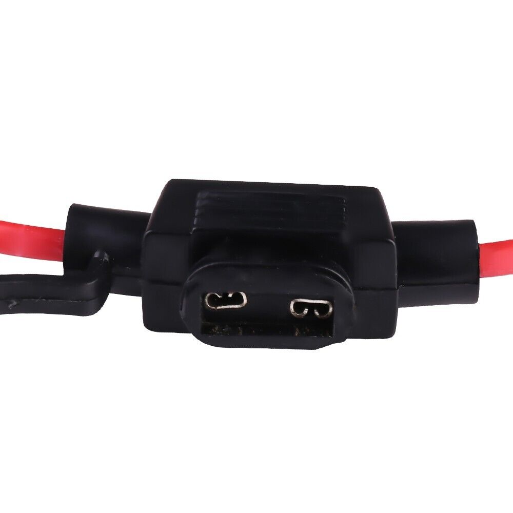 5 Pcs Inline Fuse Holder to Accept 12V 30A Mini Blade Fuses Splash Proof Car Van