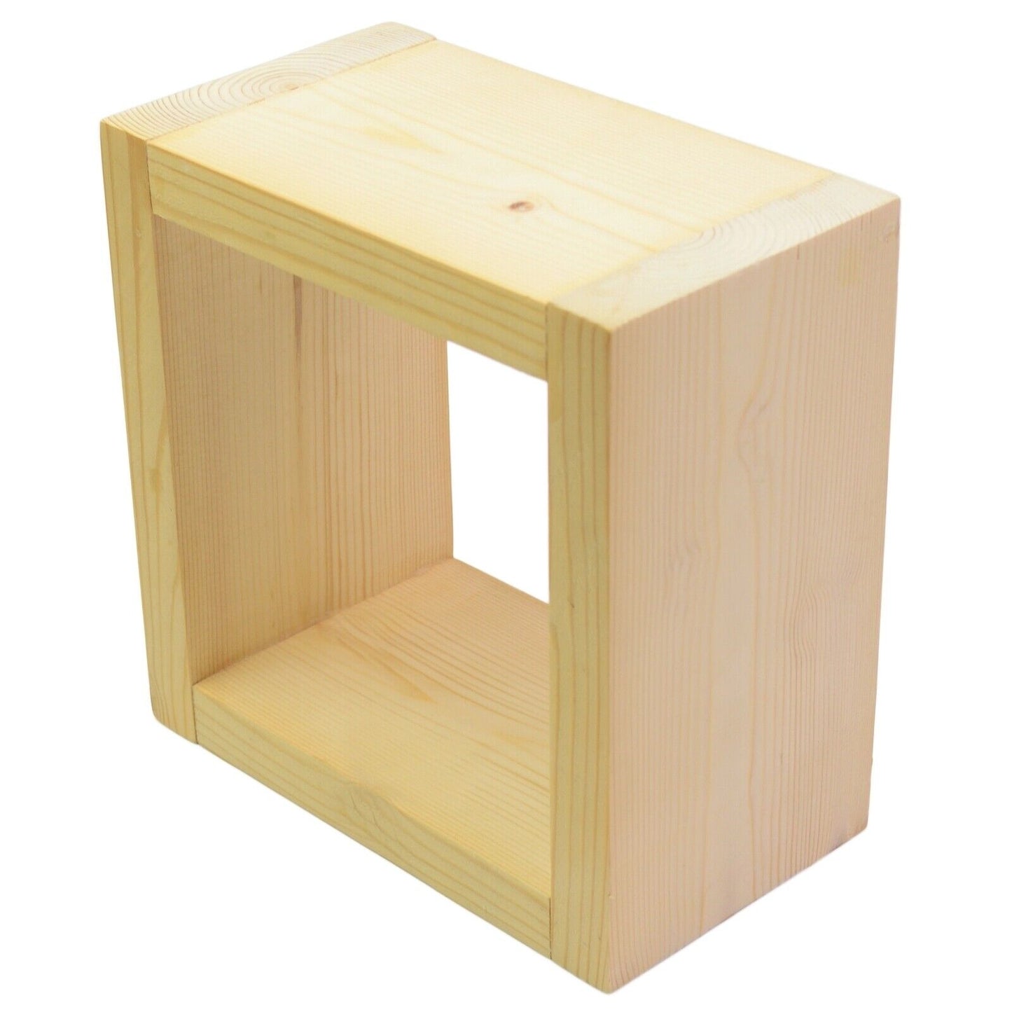 Cube Storage Shelf Wall Mounted Wooden Hanging Bookcase Display Shelving Unit