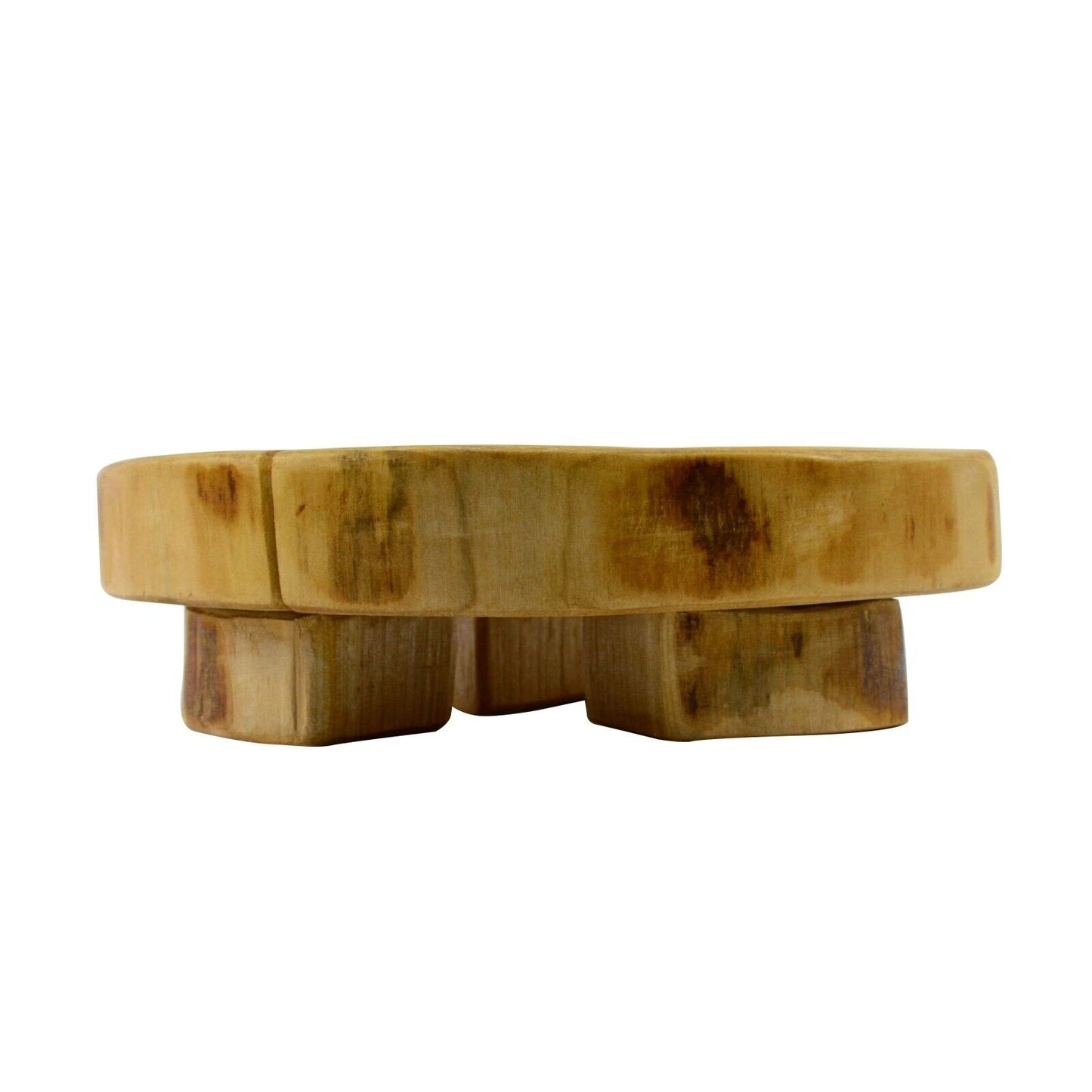 Handcrafted Natural Cake stand Wooden Slice Fruit Cupcake platform Cake Display