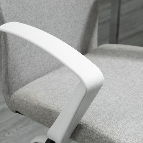 Office Chair Adjustabl Swivel Office Flexible Grey/White PC Computer Desk Chairs