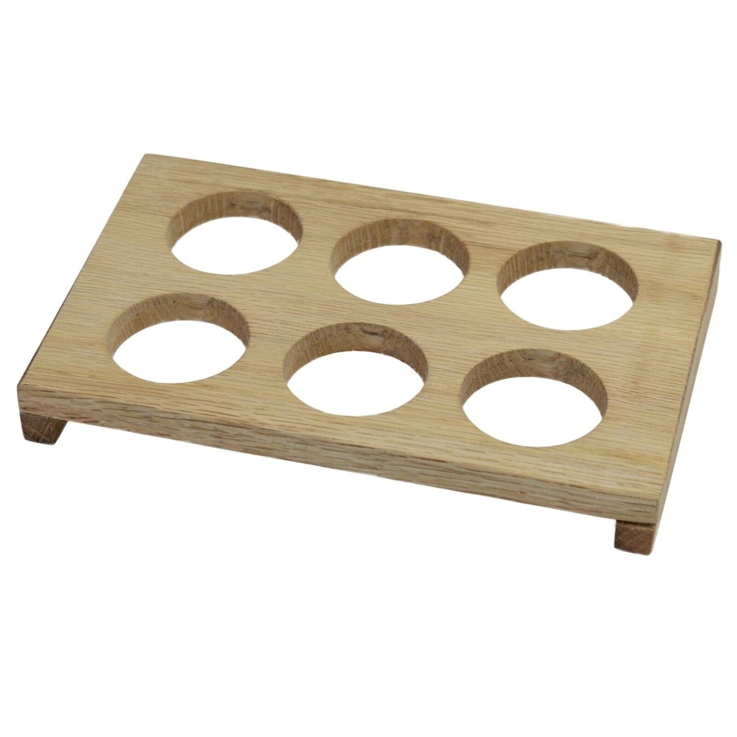 Wooden Egg Holder Home Decor Kitchen Storage Rack Display 12 Eggs Handmade