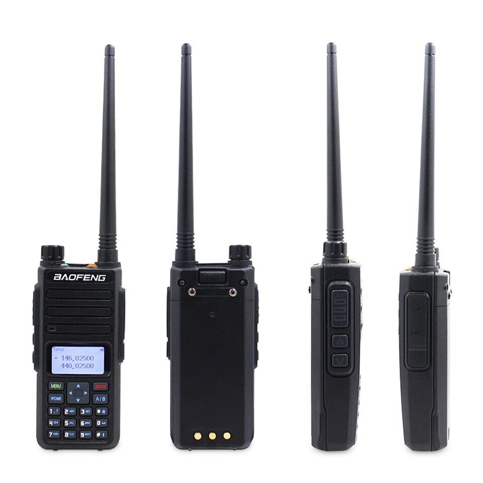 Baofeng BF-H6 10W High Power Walkie Talkie UHF/VHF Long Range Radio + Earpiece