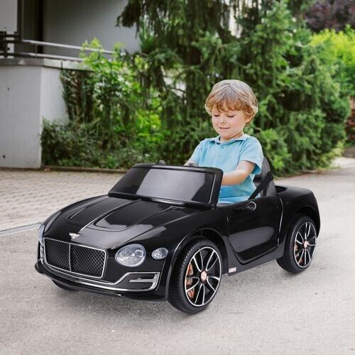 Kids Electric Car Bentley LED Lights Music Parental Remote Controls Sports Car
