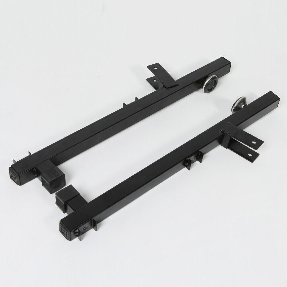 Black Folding Multi Guitar Rack Stand Padded Electric Acoustic Bass Holder New