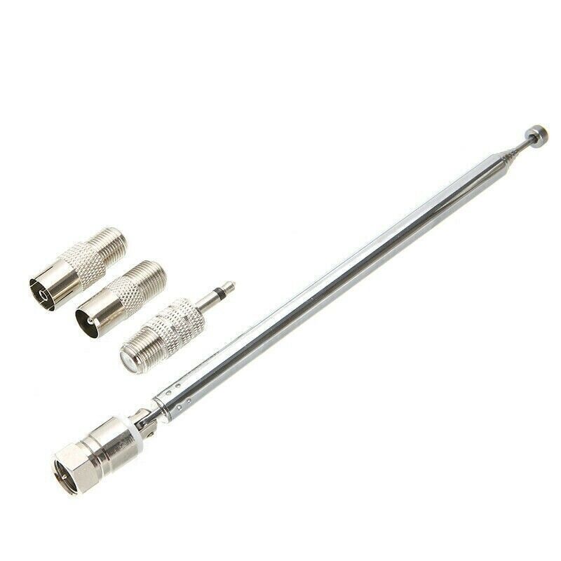 Telescopic DAB FM Radio Aerial Antenna 3 Adapter Bose wave awrc3g/3p top loaders