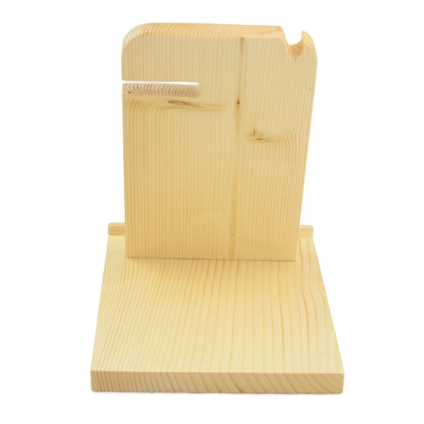 Wood Phone Docking Station - Desk Organizer - Key Holder - Wallet Stand - Watch