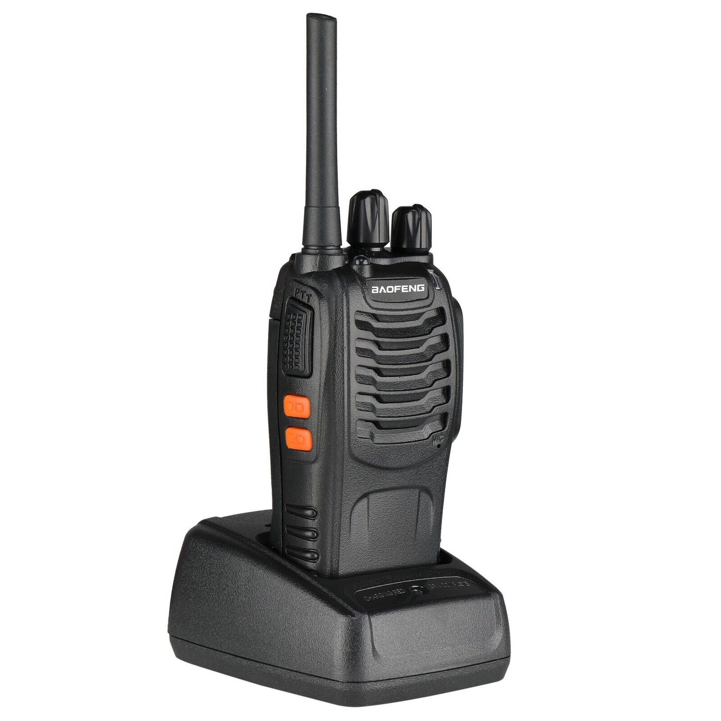 2x Baofeng BF-88e PMR446 Walkie Talkie Long Range Two Way Radio + Earpiece