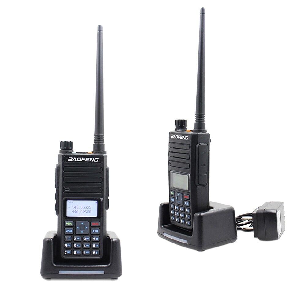Baofeng BF-H6 10W High Power Walkie Talkie UHF/VHF Long Range Radio + Earpiece