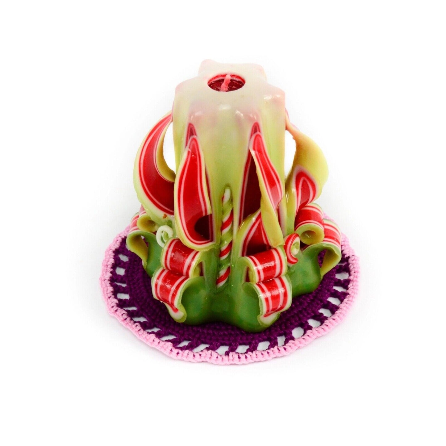 Valentines Day Hand Carved candle decor candle home Vivid Colour Creative Design