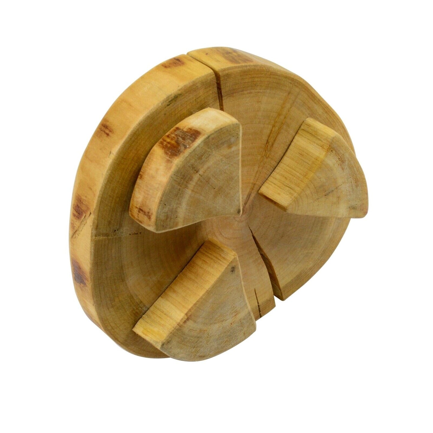 Handcrafted Natural Cake stand Wooden Slice Fruit Cupcake platform Cake Display