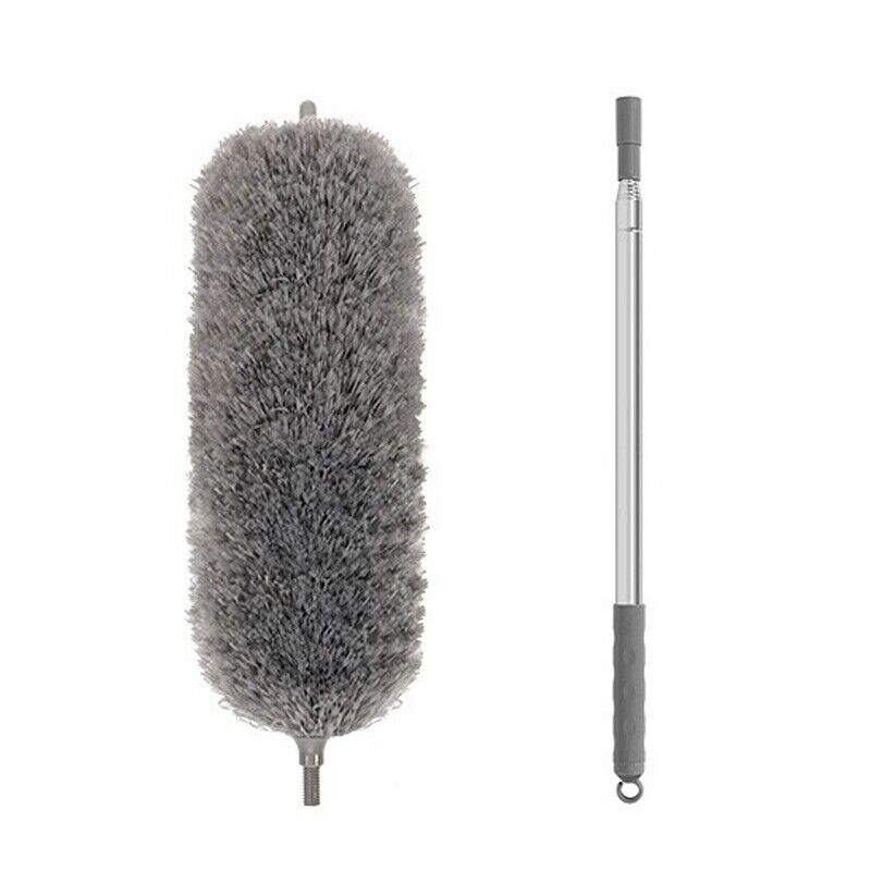 Extendable Feather Duster Long Telescopic Duster Magic Static Duster Brush 245cm