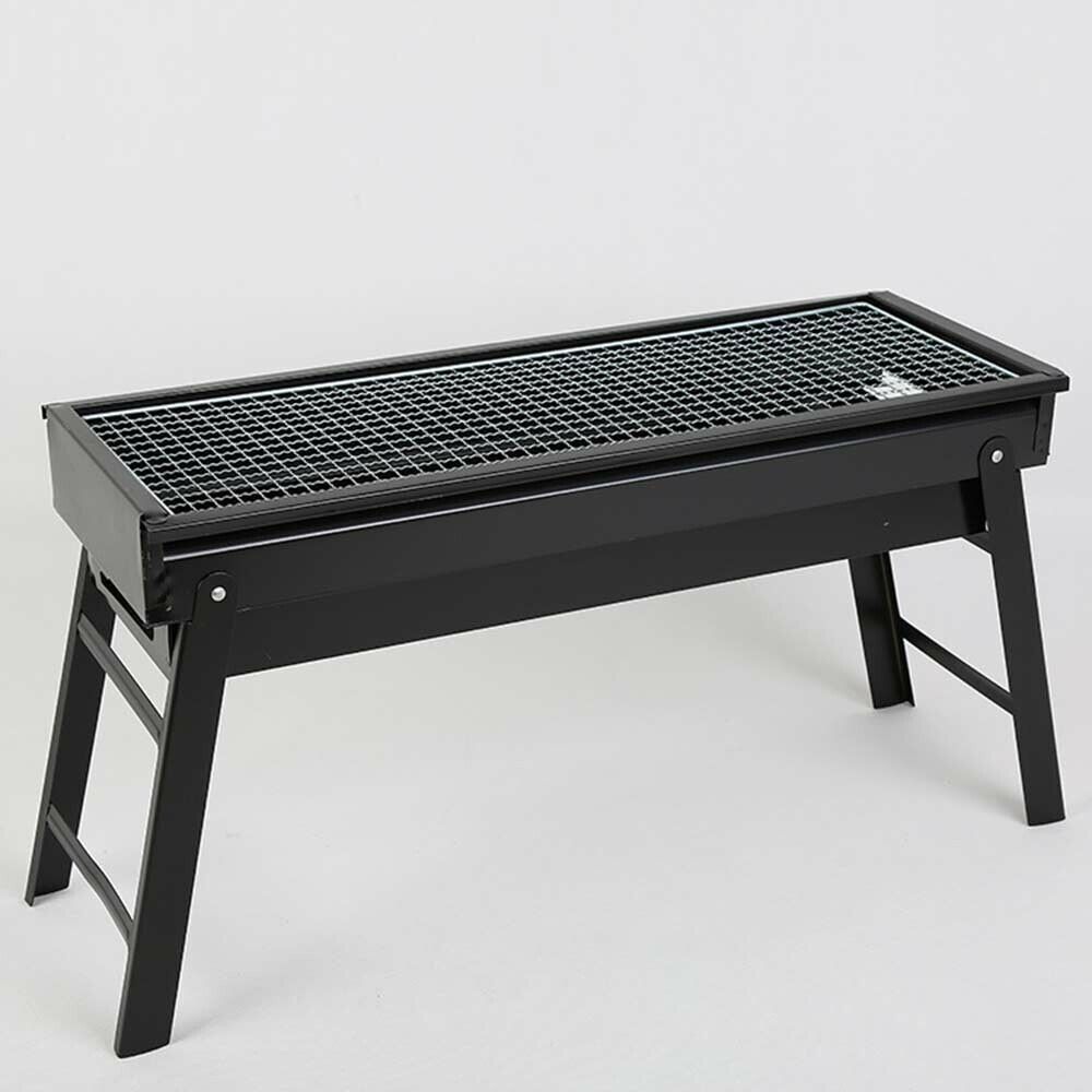 Large BBQ Grill Portable Folding Charcoal Barbecue Garden Picnic Steel Stove UK