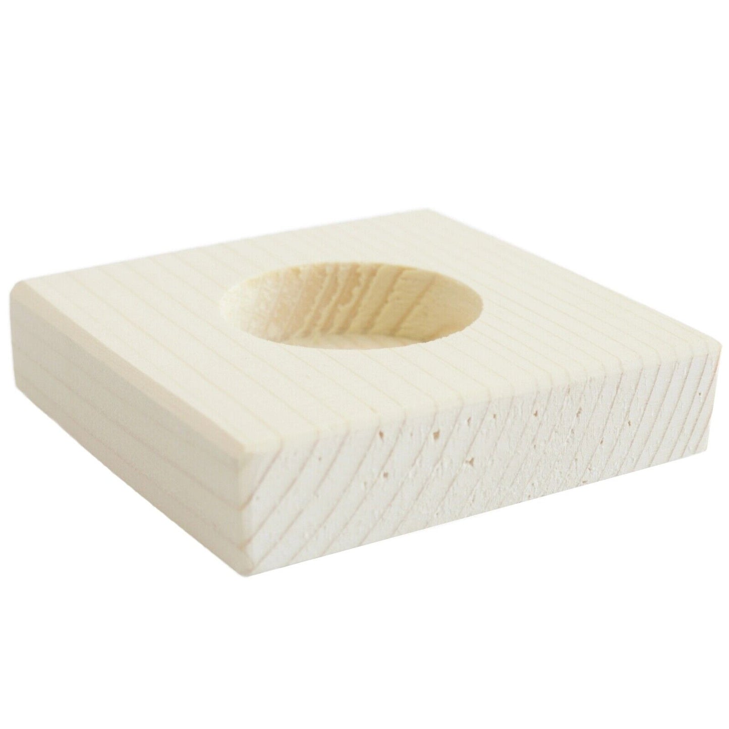 4 Tea Light Candle Holder Table Centerpiece Christmas Wedding Decorative Wood