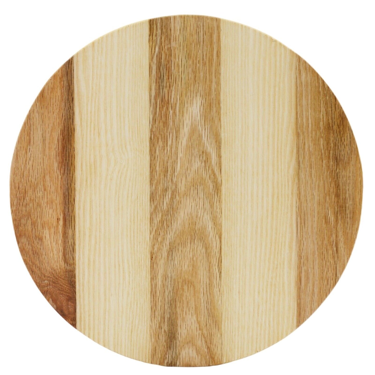 Round circular wooden chopping board cutting serving pizza 100% Solid Wood