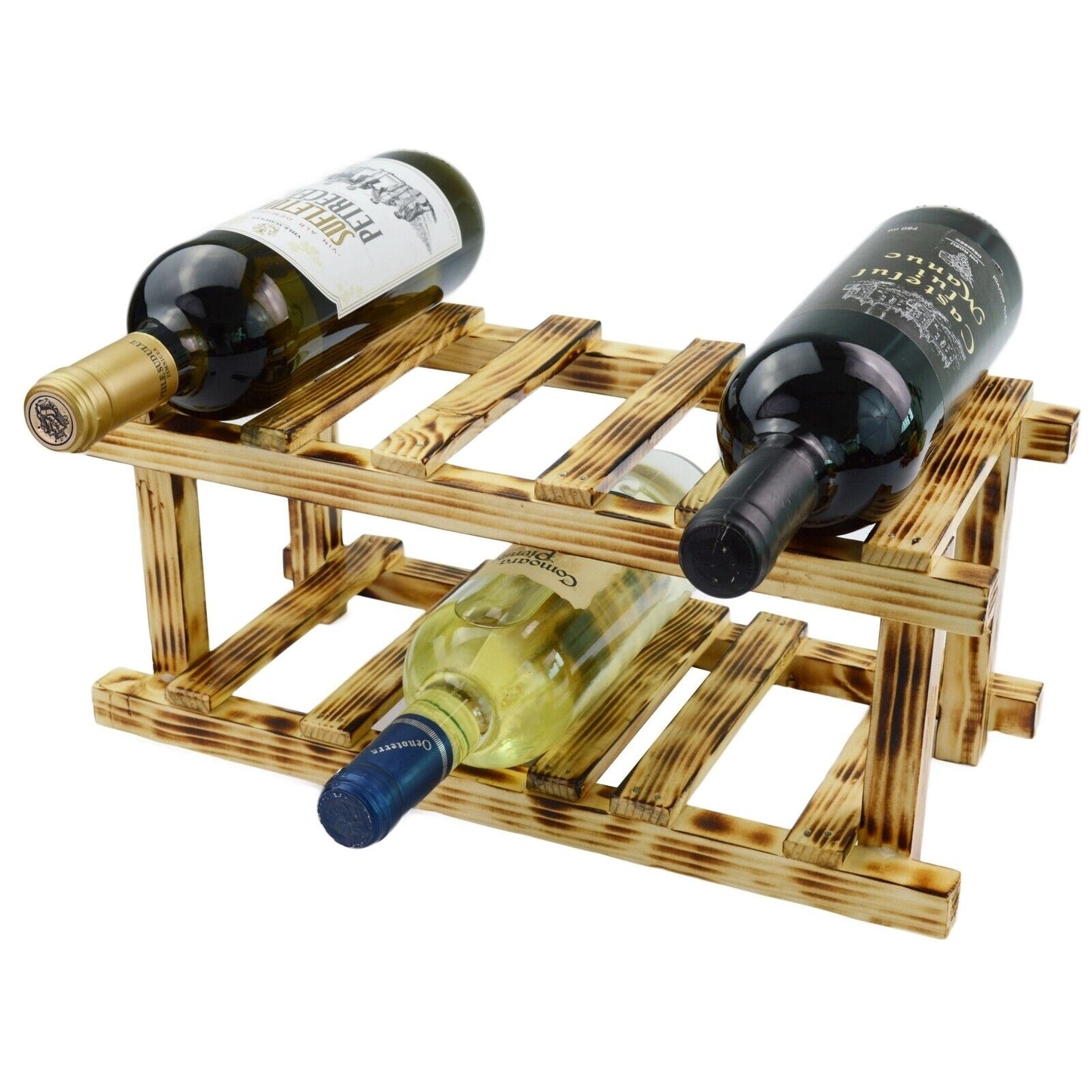 100% Solid Wood Wine Rack/ Home Grape Wine Holder Shelf Cabinet/Bottle Rack