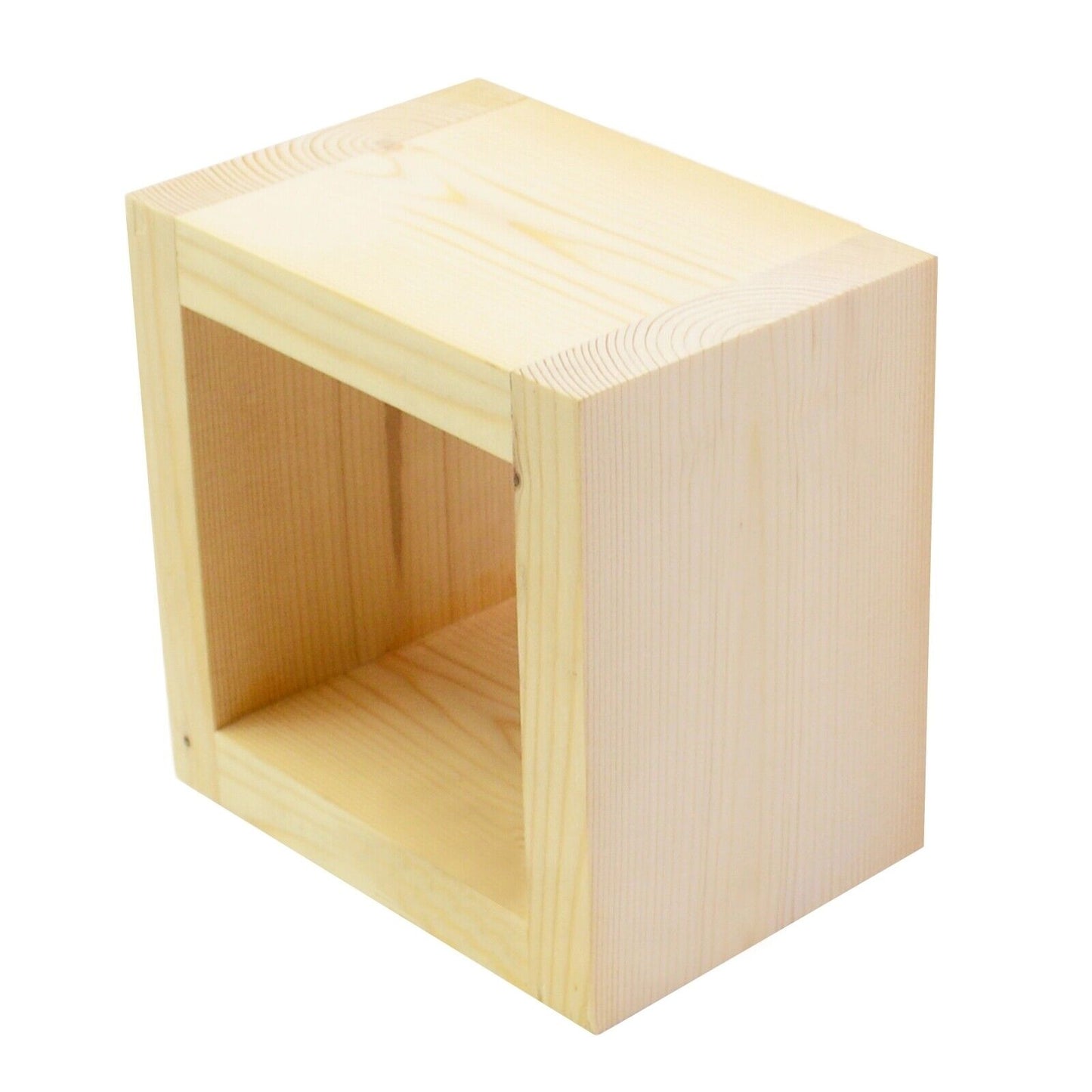 Cube Storage Shelf Wall Mounted Wooden Hanging Bookcase Display Shelving Unit