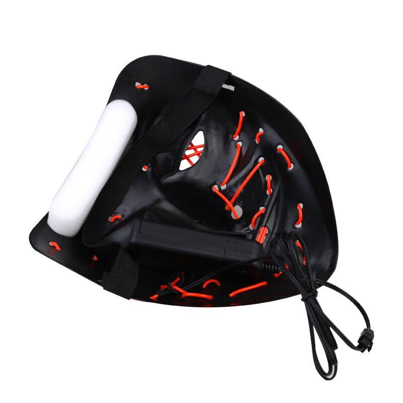 Light Up Purge Horror Full Mask Led Mask Halloween Fancy Dress Scary Costume