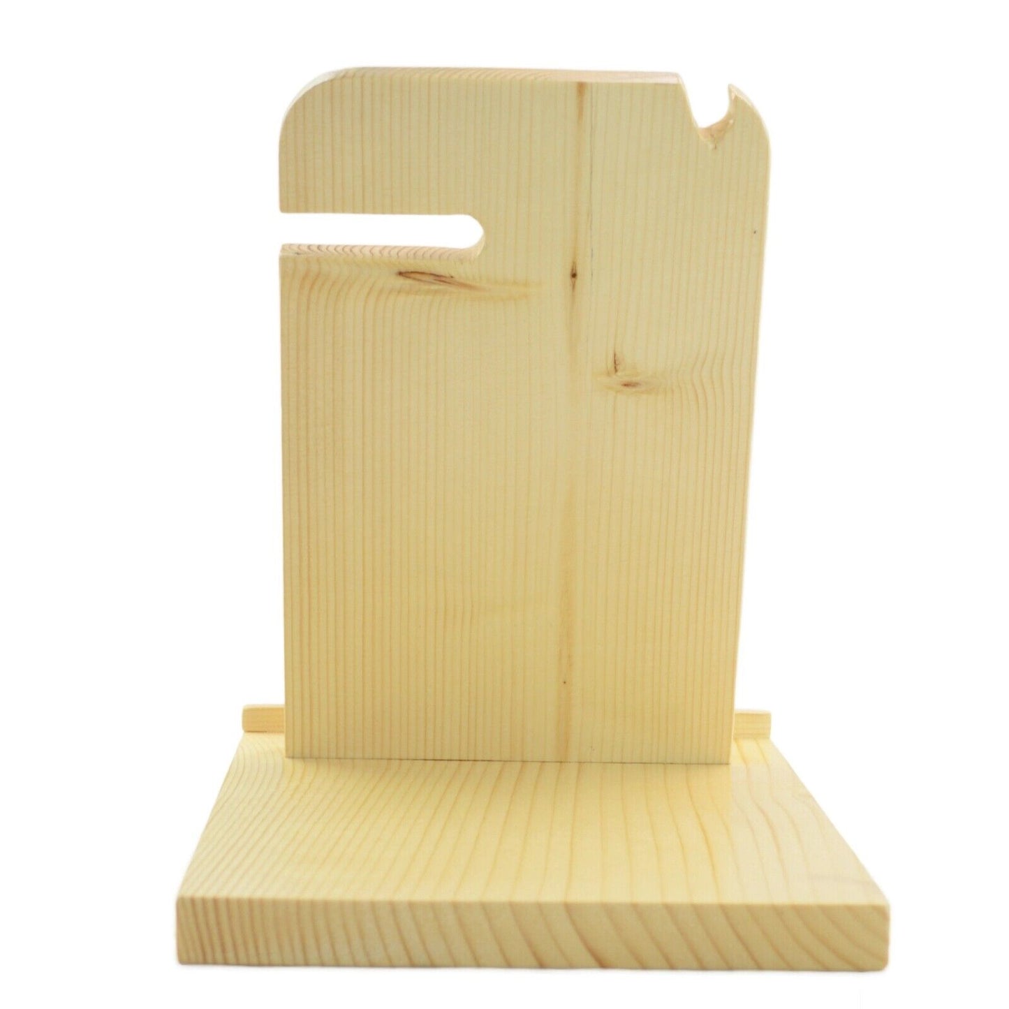 Wood Phone Docking Station - Desk Organizer - Key Holder - Wallet Stand - Watch