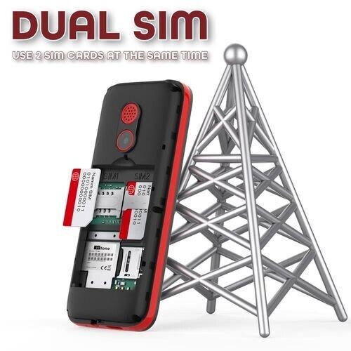 TTfone TT160 Dual Sim Simple Mobile Phone Unlocked Cheap Camera MP3 PAYG Sim