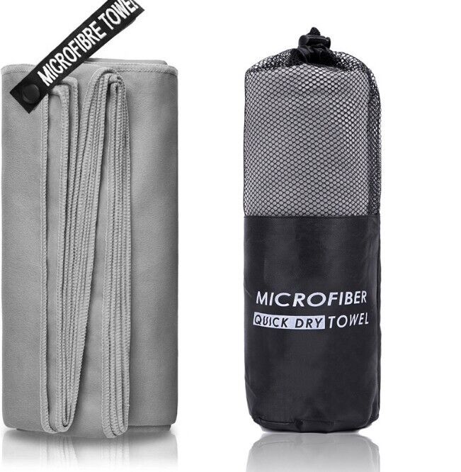 Microfiber Towel Sport Bath Gym Quick Drying Travel Swimming Camping Beach Towel