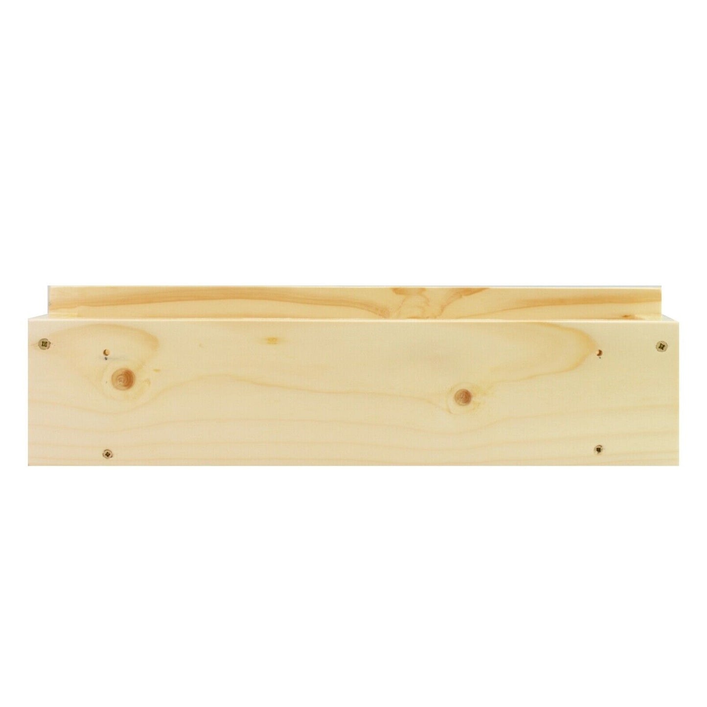 Wooden Shoe Rack Storage Floating Stand Organiser Shelf Unit Wall Mounted Pine