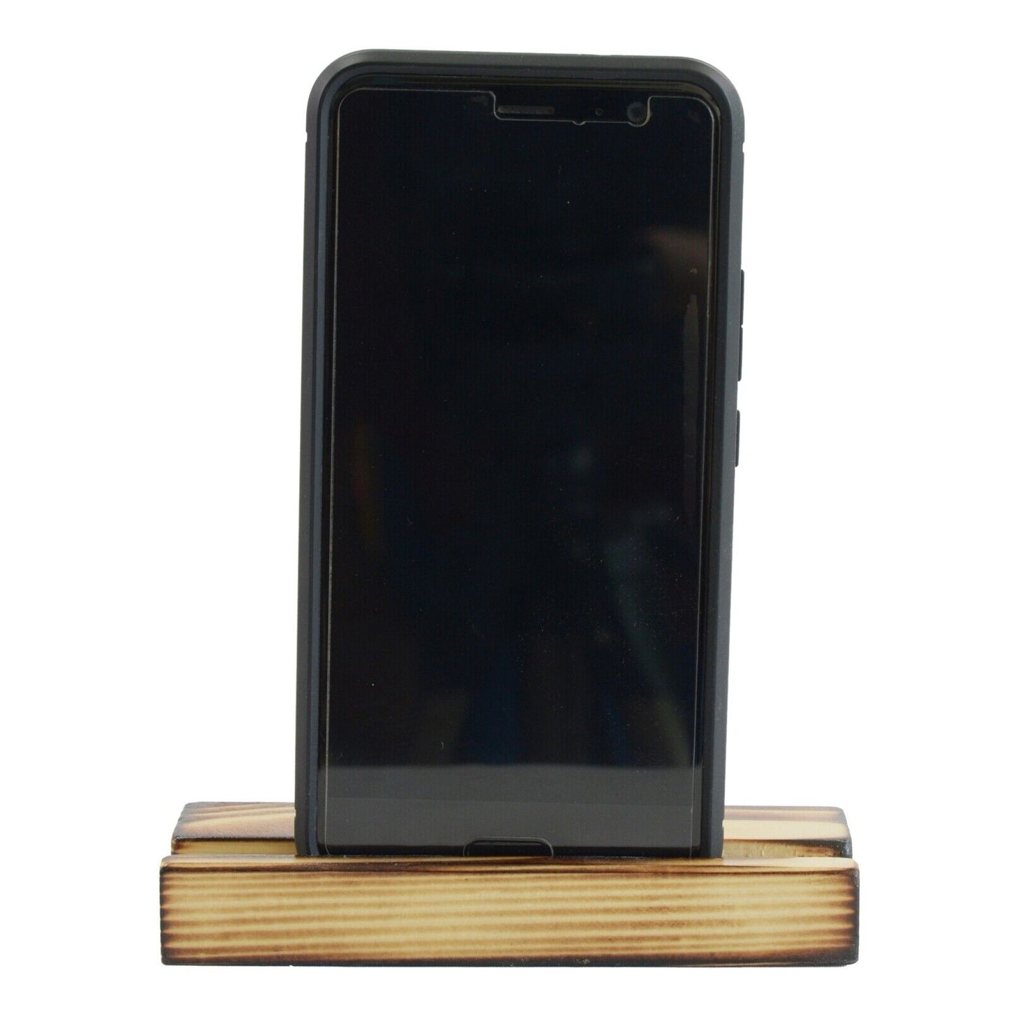 Universal Lazy Desk Stand Mobile Phone Tablet Holder Portable Natural Wooden
