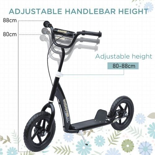 Child Push Scooter Kids Children Stunt Scooter Bike Bicycle Ride On 12" Tyres