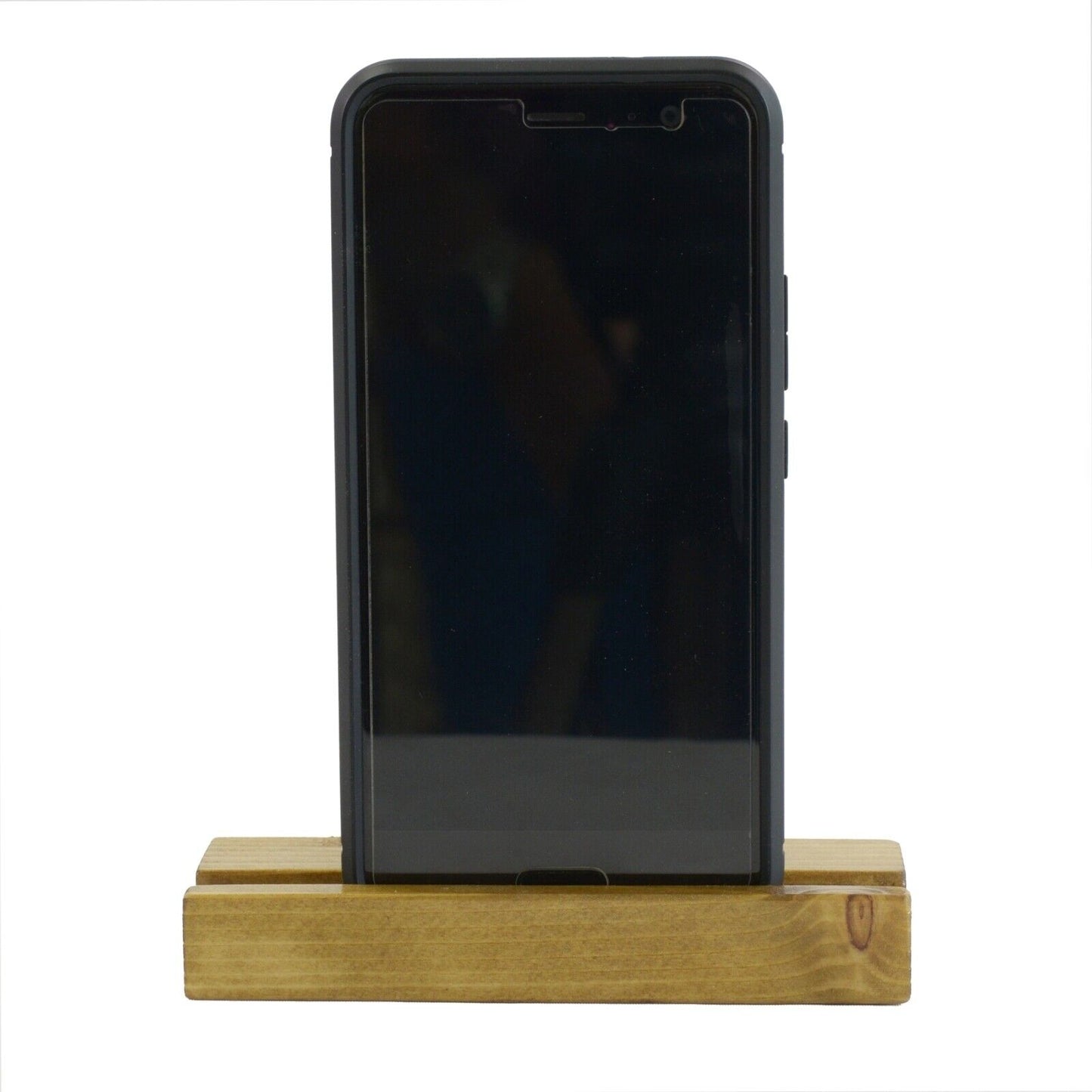 Universal Lazy Desk Stand Mobile Phone Tablet Holder Portable Natural Wooden