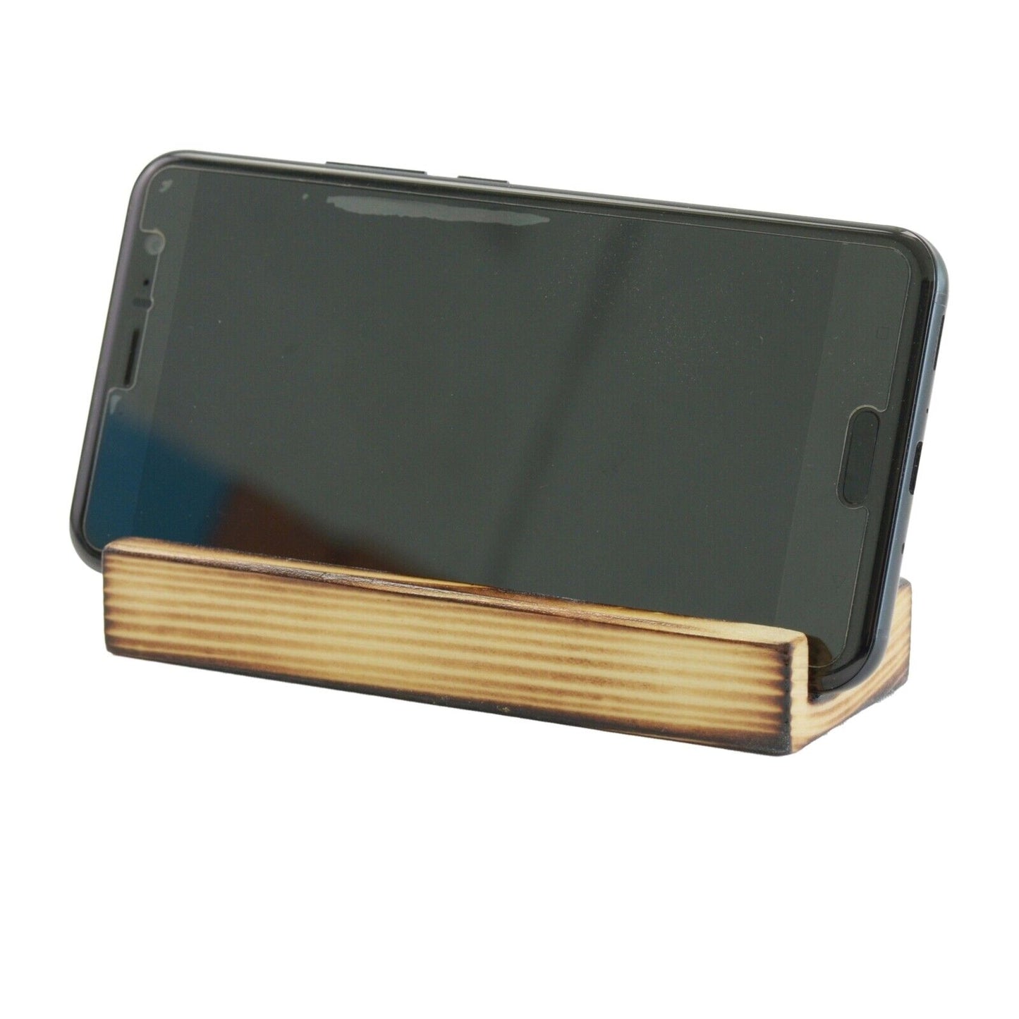 Universal Lazy Desk Stand Mobile Phone Tablet Holder Portable Natural Wooden