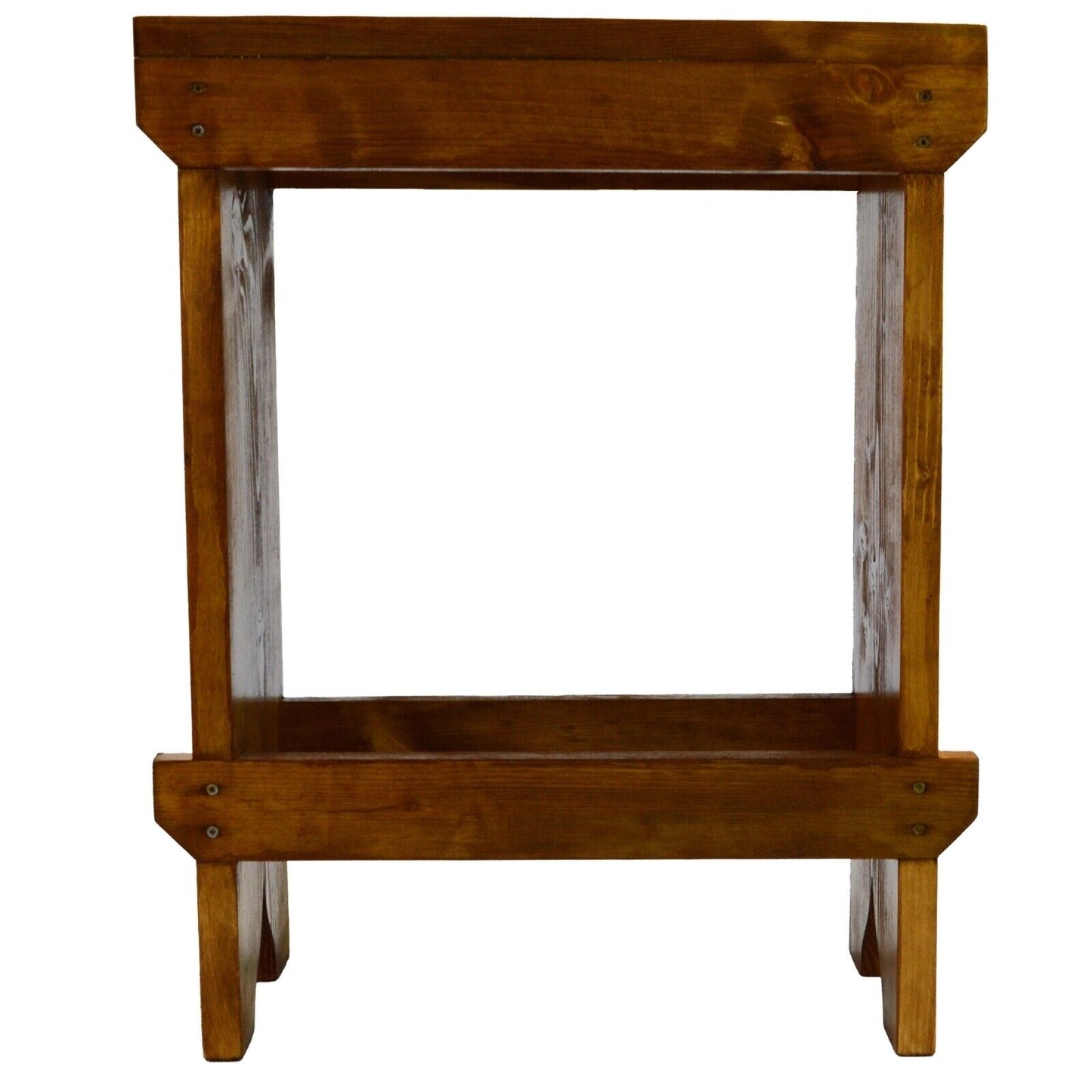 Handmade Rustic Primitive High Chair Breakfast Kitchen Bar Stool Seat Shabby