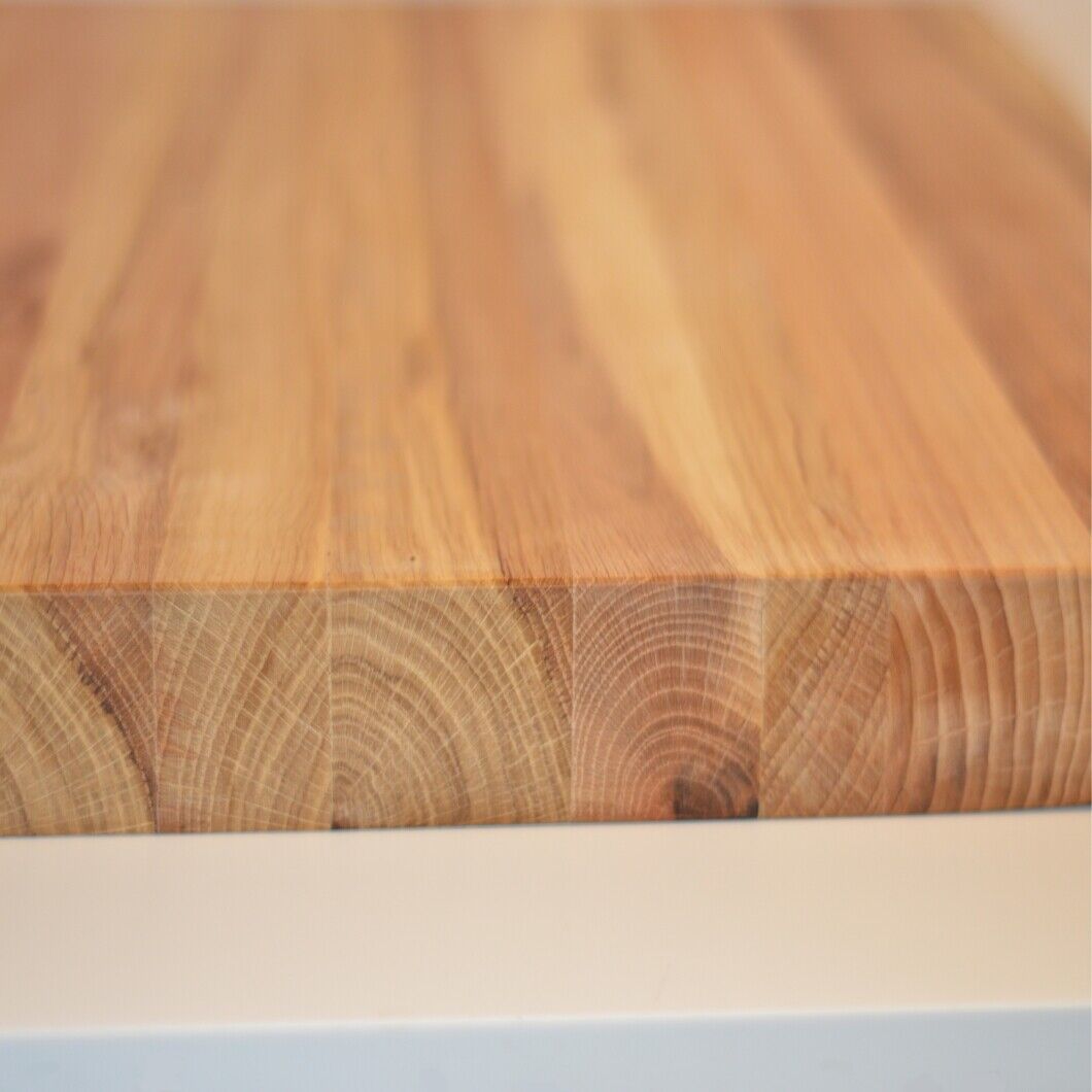 Xlarge Butcher Chopping Board Solid Oak Wood Handmade Kitchen Preparation