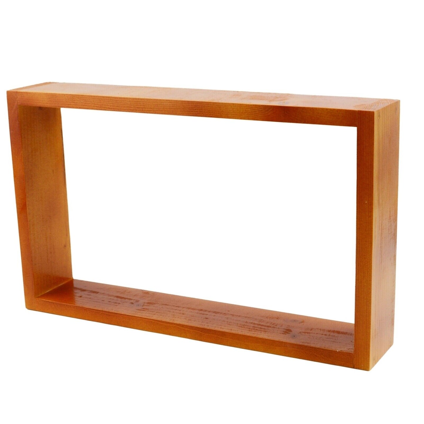 100% Solid Wood Floating Cube Shelves Wall Hanging Storage Display Deco Shelving