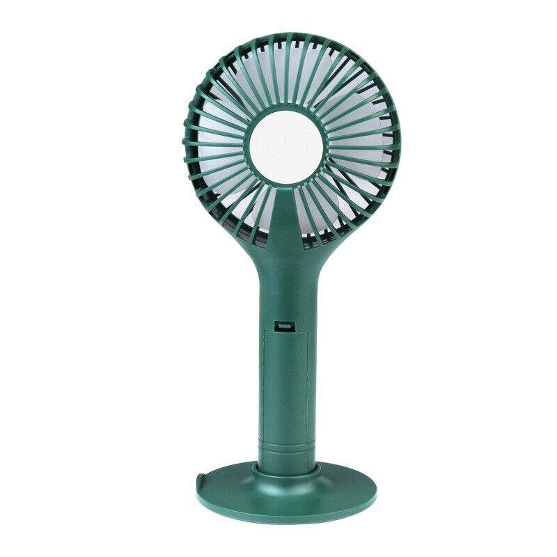 Portable Hand-held Folding Cooling Desk Fan Mini Cooler USB Charging Long Lastin
