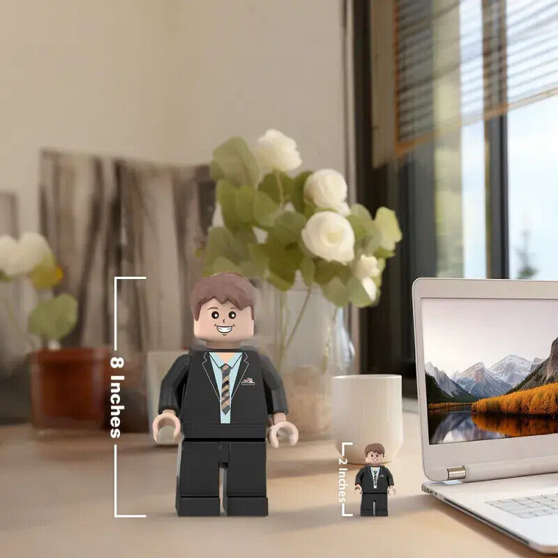 Personalized 3D Print Custom Giant Minifigs Photo Giant Minifigs Turn Your Photo