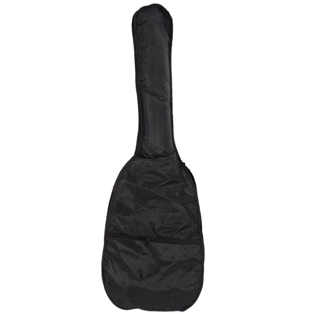 Glarry Flame 24-Frets Electric Guitar Full Set with Bag Pick Strap Tool Black
