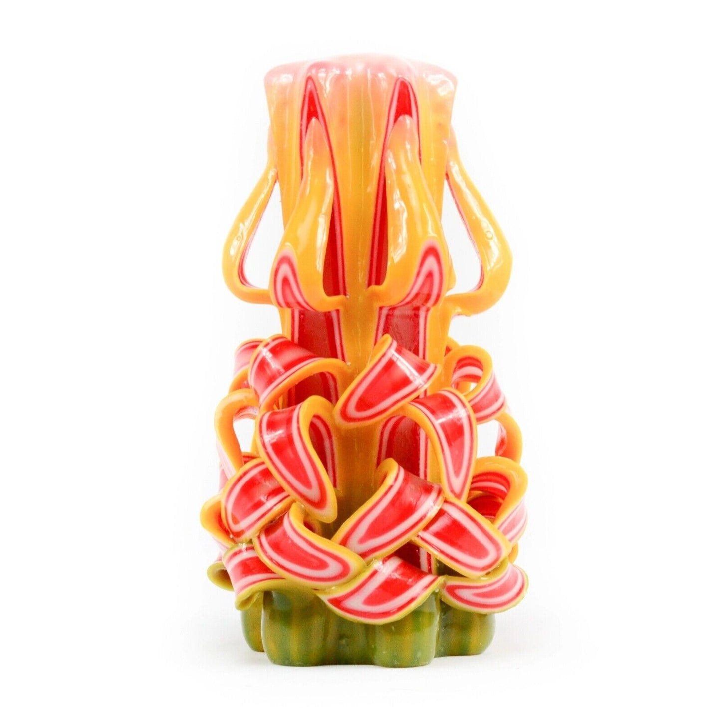 Valentines Day Hand Carved candle decor candle home Vivid Colour Creative Design