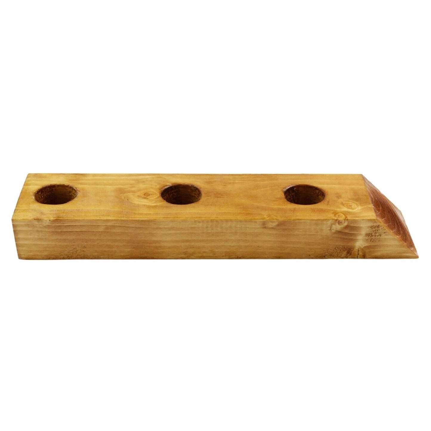 Wooden Wine Rack | Bottle Holder | Free Floating Standing | Natural Wood