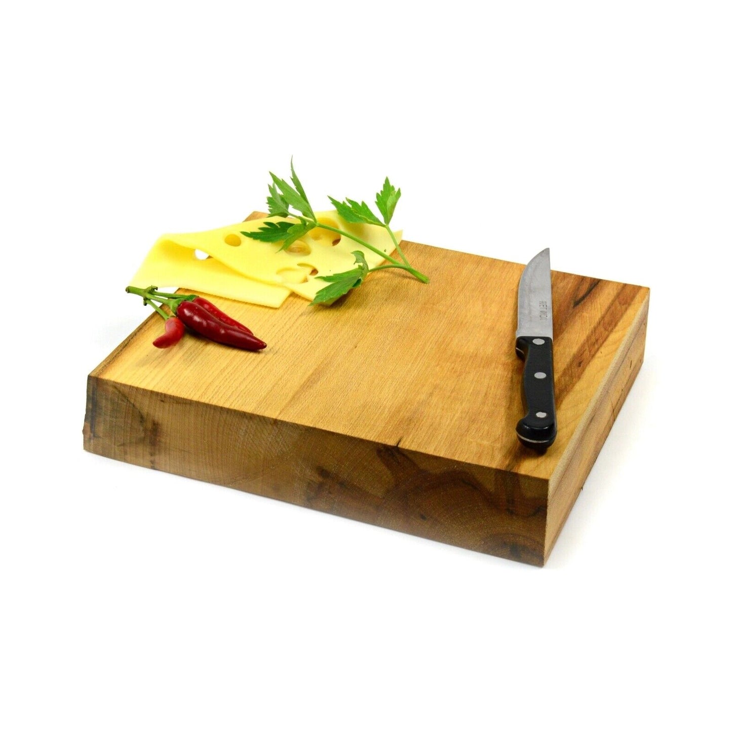 Handmade XL Professional Chopping Board Block Thick Solid Strong Oak Wood