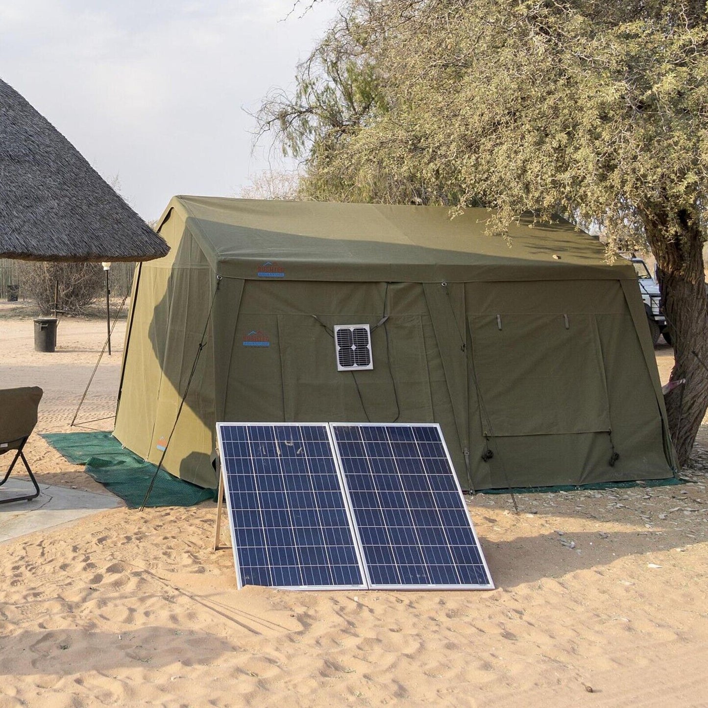 Dokio 120w 18v flexible Mono Solar Panel Kit for Caravan/RV/Boat/Home