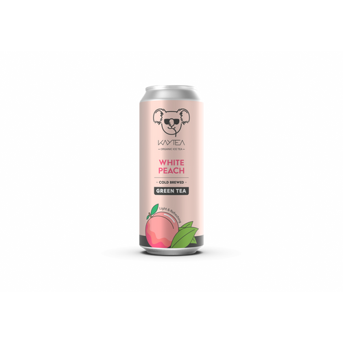 Organic Cold Brew Ice Tea Infusion Tropical Flavours 12 Pack of 330ml Cans