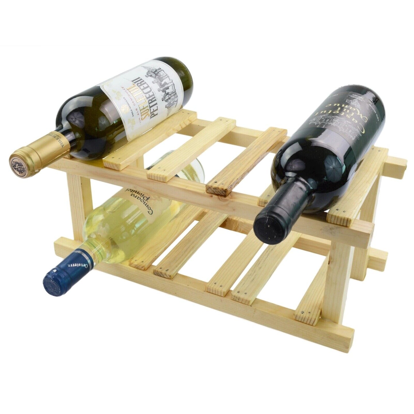 100% Solid Wood Wine Rack/ Home Grape Wine Holder Shelf Cabinet/Bottle Rack