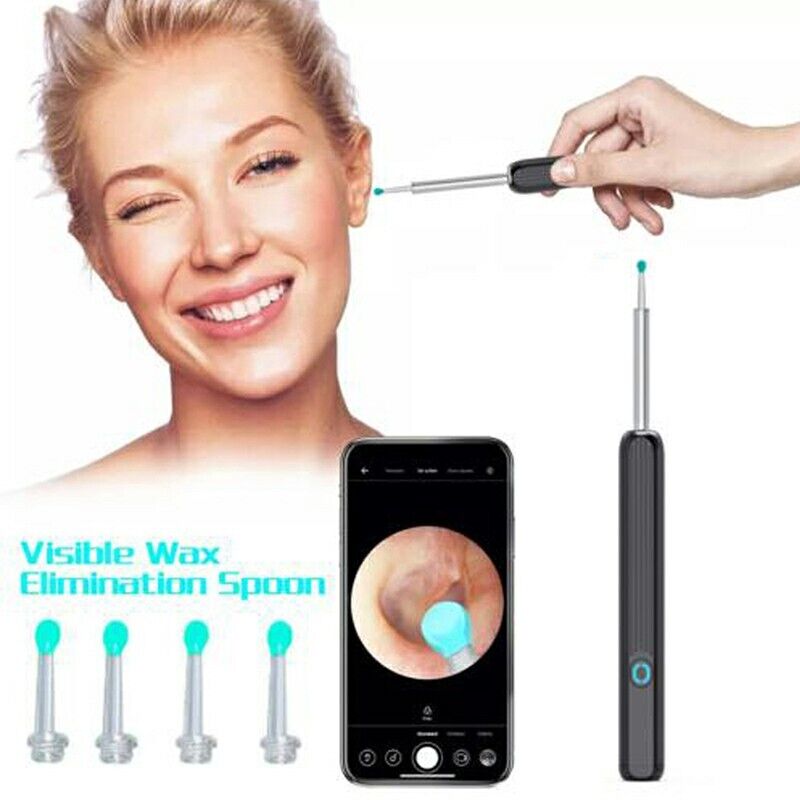 HD Ear Wax Removal Visual Endoscope Otoscope HD Camera Wireless Ear Cleaner Tool